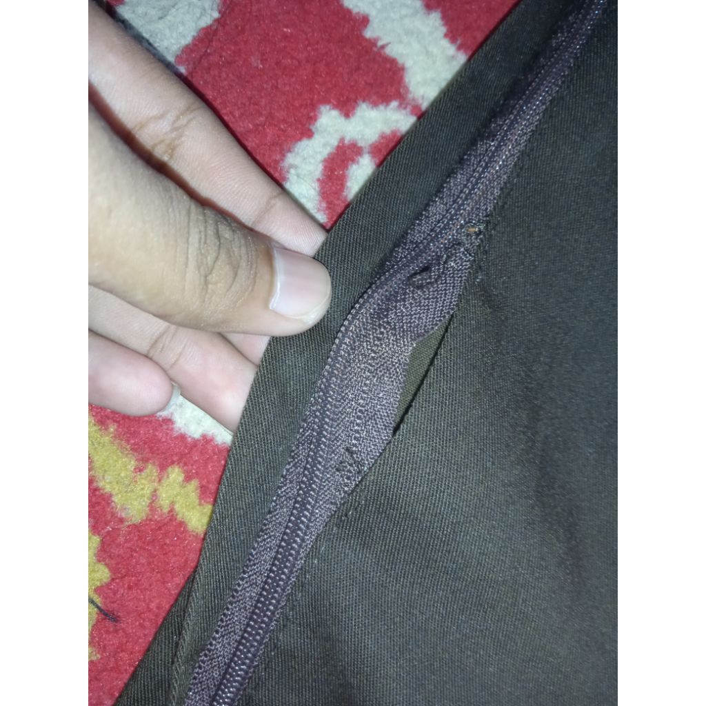 rok span pramuka + jilbab coklat saudia