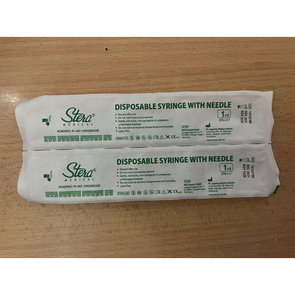 Spuit 1cc Stera (1ml)