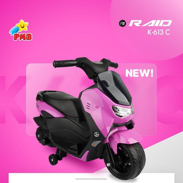 motor aki nmax pmb k613c mainan anak motor aki nmax motoran nmax aki