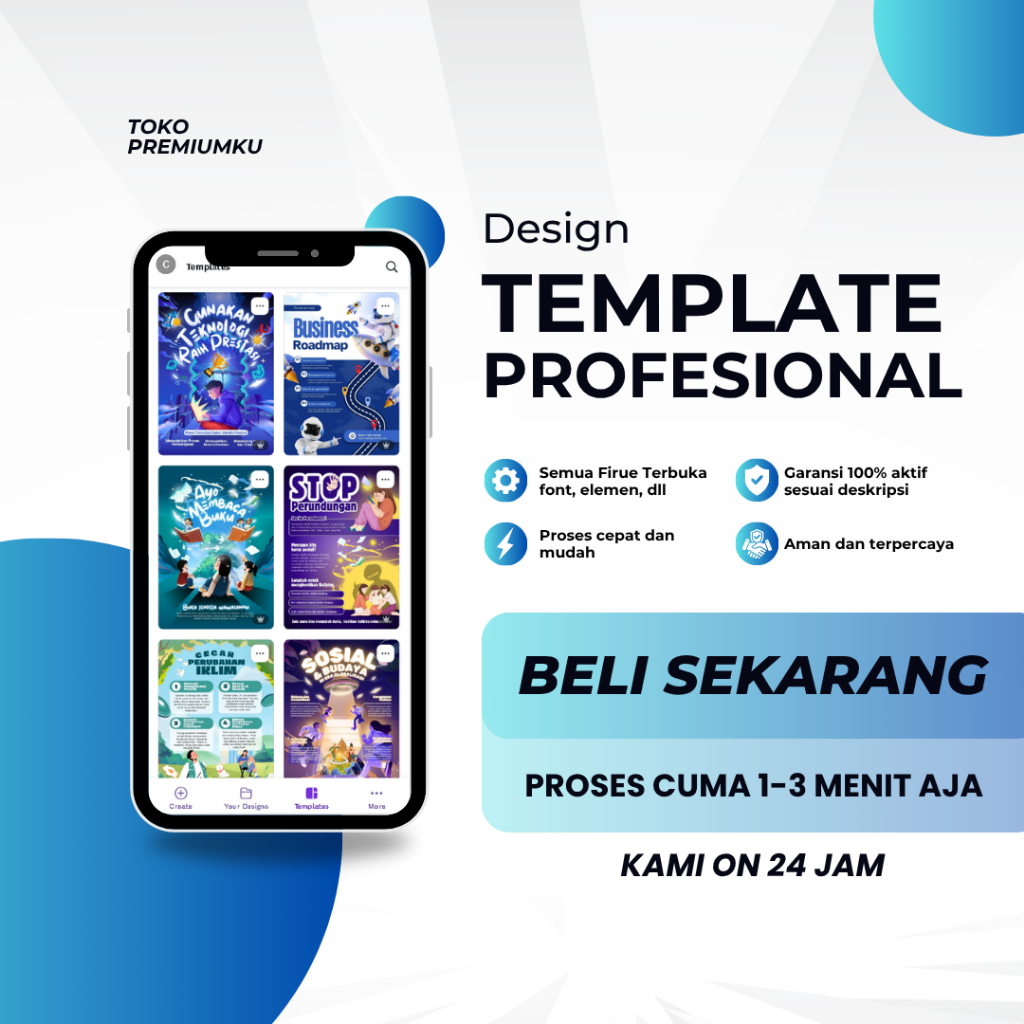 50.000++ Template Canva Pro dan Canva Premium Bergaransi