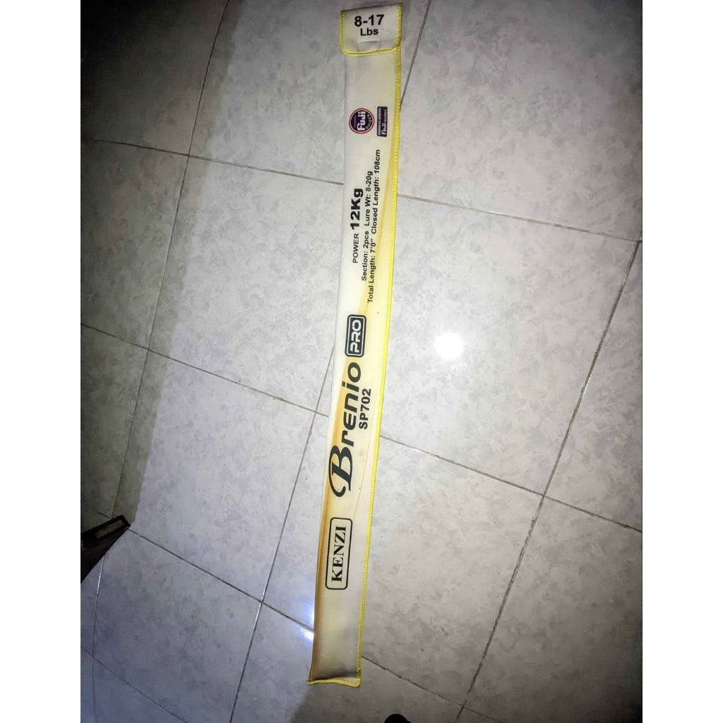 REEL KENZI kondisi Second Joran UL Joran FIBER