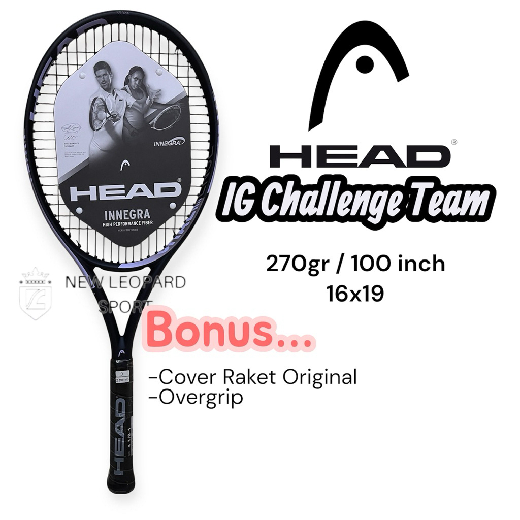 Raket Tenis Head IG Challenge Team 270g 100” / Tennis Racket