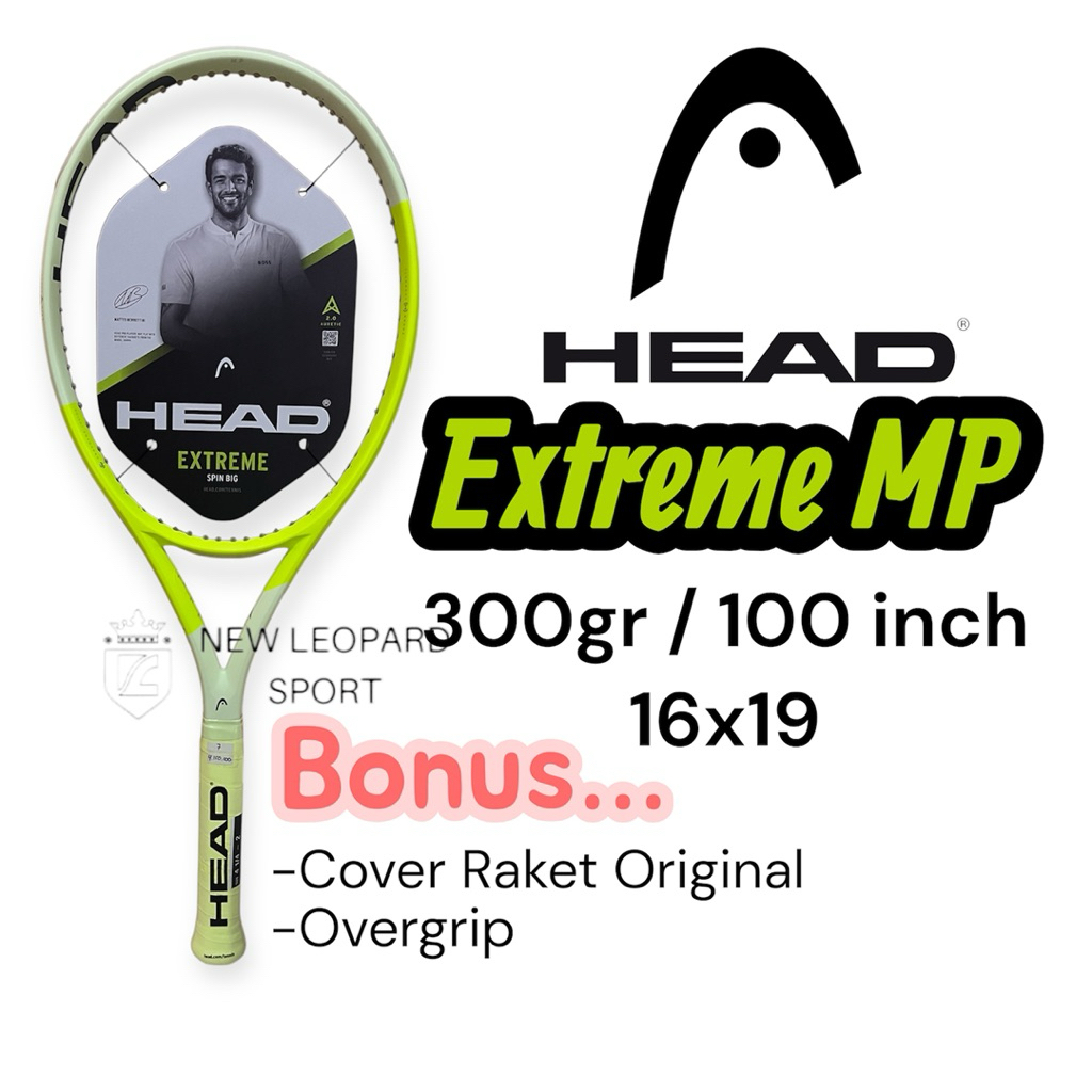 Raket Tenis Head Extreme MP 300gr 100inch / Tennis Racket