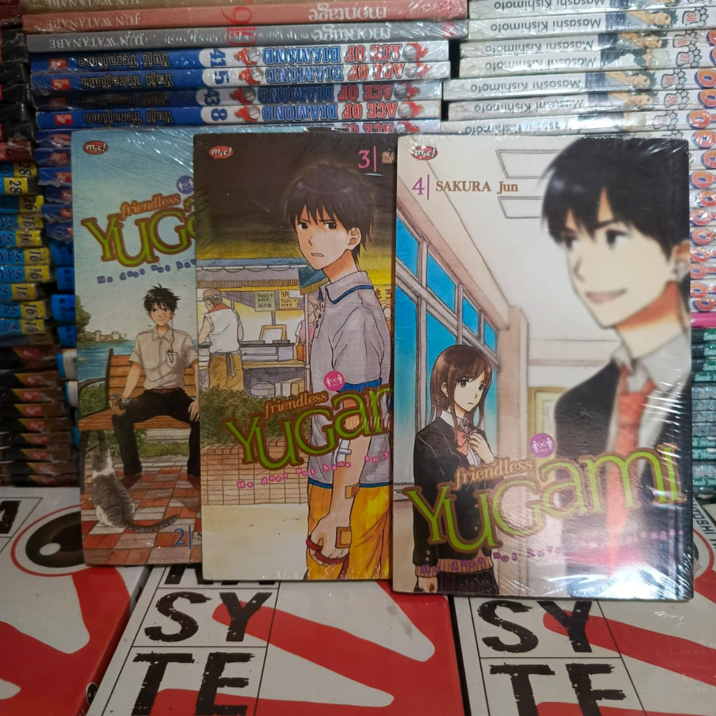 Komik Set Friendless Yugami Vol 2-4(Tamat di vol 4) Original Segel