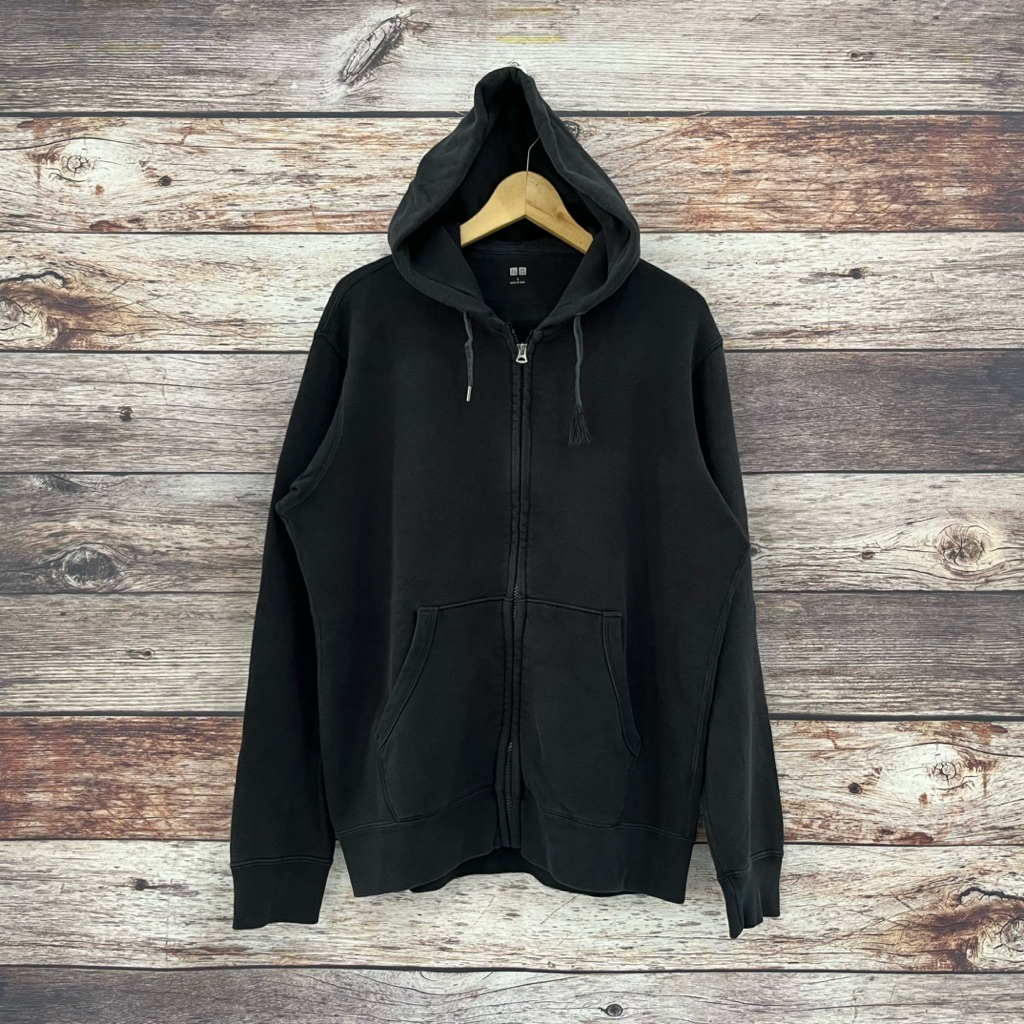 Hoodie Zipper Uniqlo