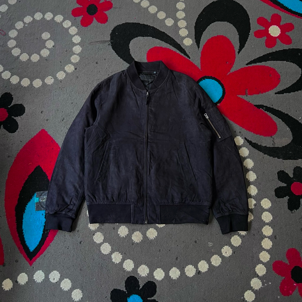 Uniqlo suede bomber
