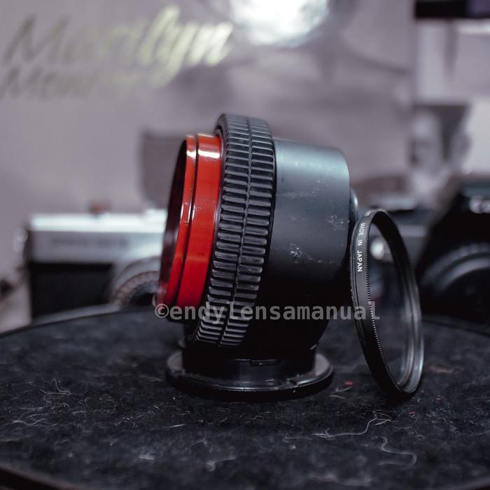 Langka lensa manual BOKEH ala CINEMA zenit IR 58mm f2 MOON LIGHT mount m42 like helios