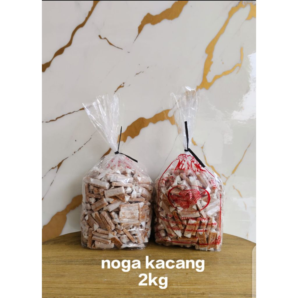 1 ball isi 2 kg permen noga suuk Tingting kacang manis gurih  Makana tradisional jadul