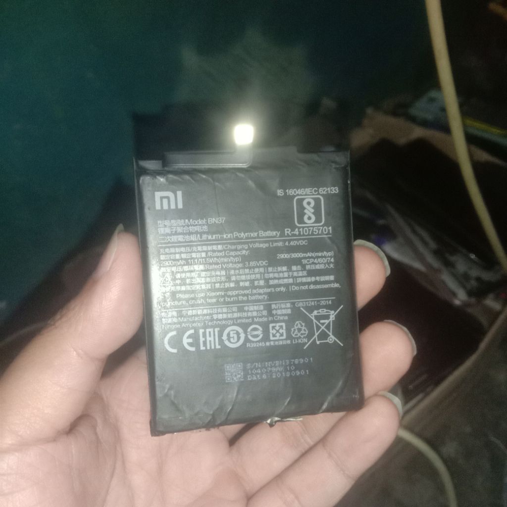 batrei xiaomi redmi 6a bn37