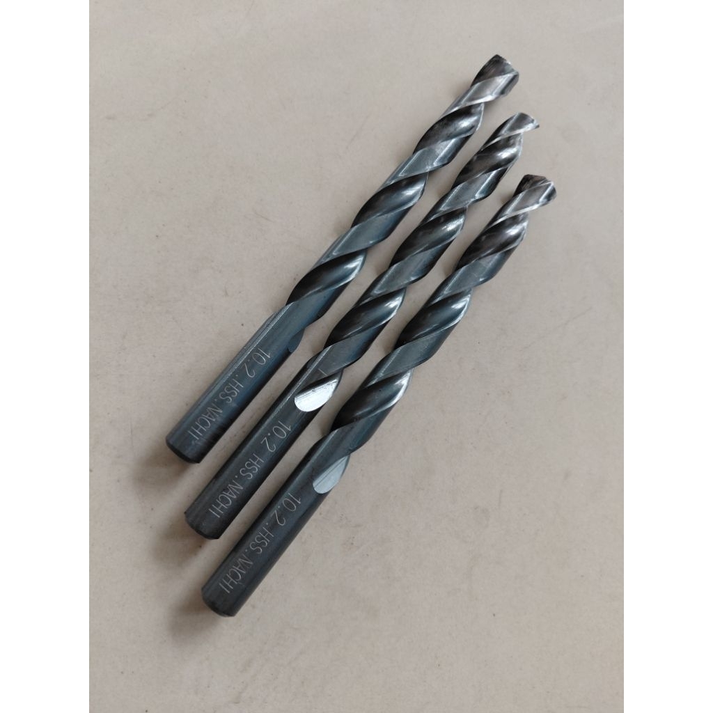 Drill Mata Bor Besi Original NACHI 10.2mm Bekas