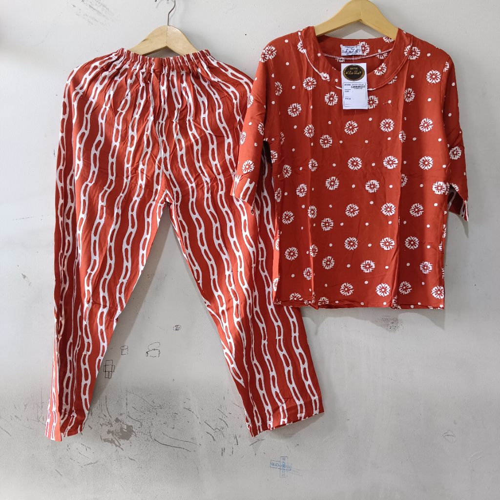 SETELAN BATIK LUZA ABG  / ONE SET ABG by BATIK TULIP PEKALONGAN / SETCEL ABG BD by BATIK TULIP LUZA 