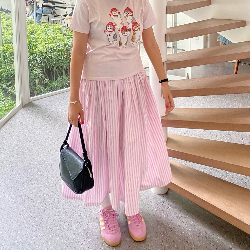 Lunna Stripe Skirt - Rok Maxi Stripe - Summer Skirt