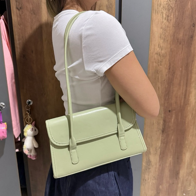 Tas Bahu Shoulder Bag Hijau Sage Green