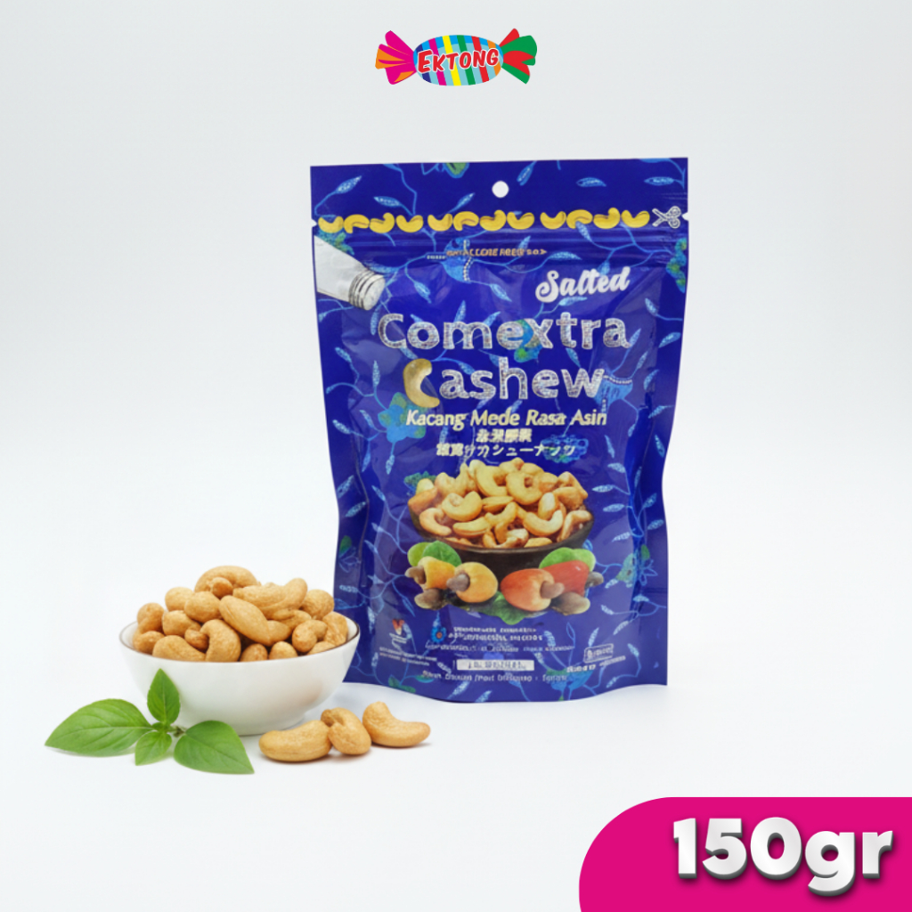 Comextra Cashew Salted 150gr Asin Mede Pilihan