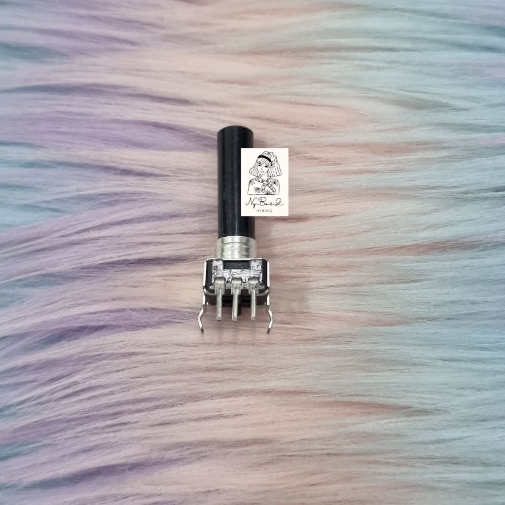 POTENSIO MIXER 3PIN KECIL HITAM 3P 10K 50K 100K
