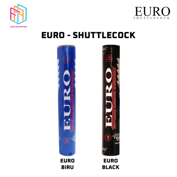 Shuttlecock Kok Badminton / Bulu Tangkis EURO Series