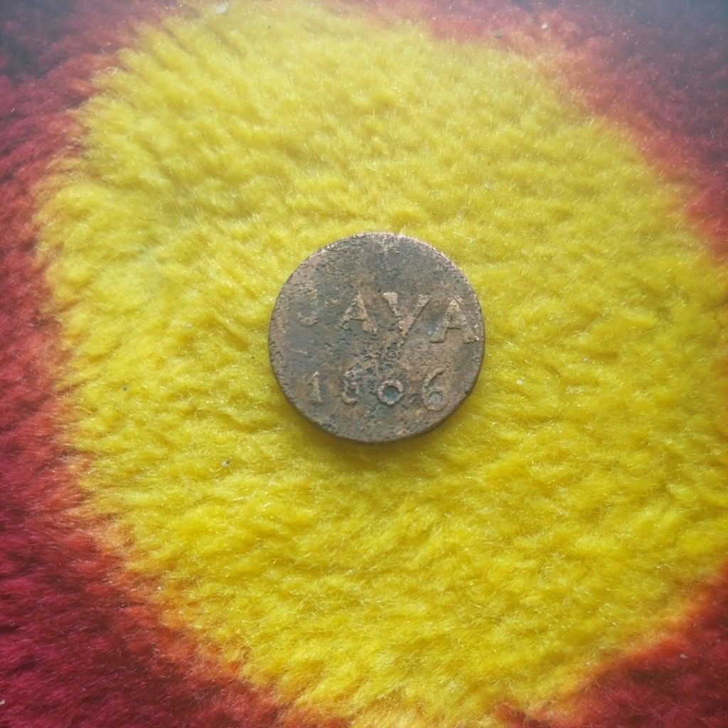 koin voc Java 1806 langka