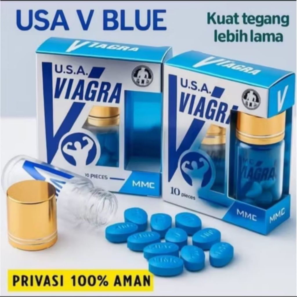 Viagra Mmc Original Obat Menambah Stamina  Pria Pil Biru Asli