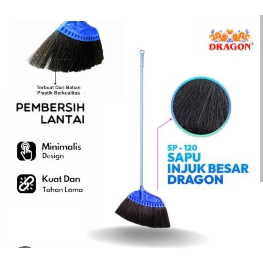 Sapu Dragon | Sapu Lantai | Sapu Ijuk Dragon