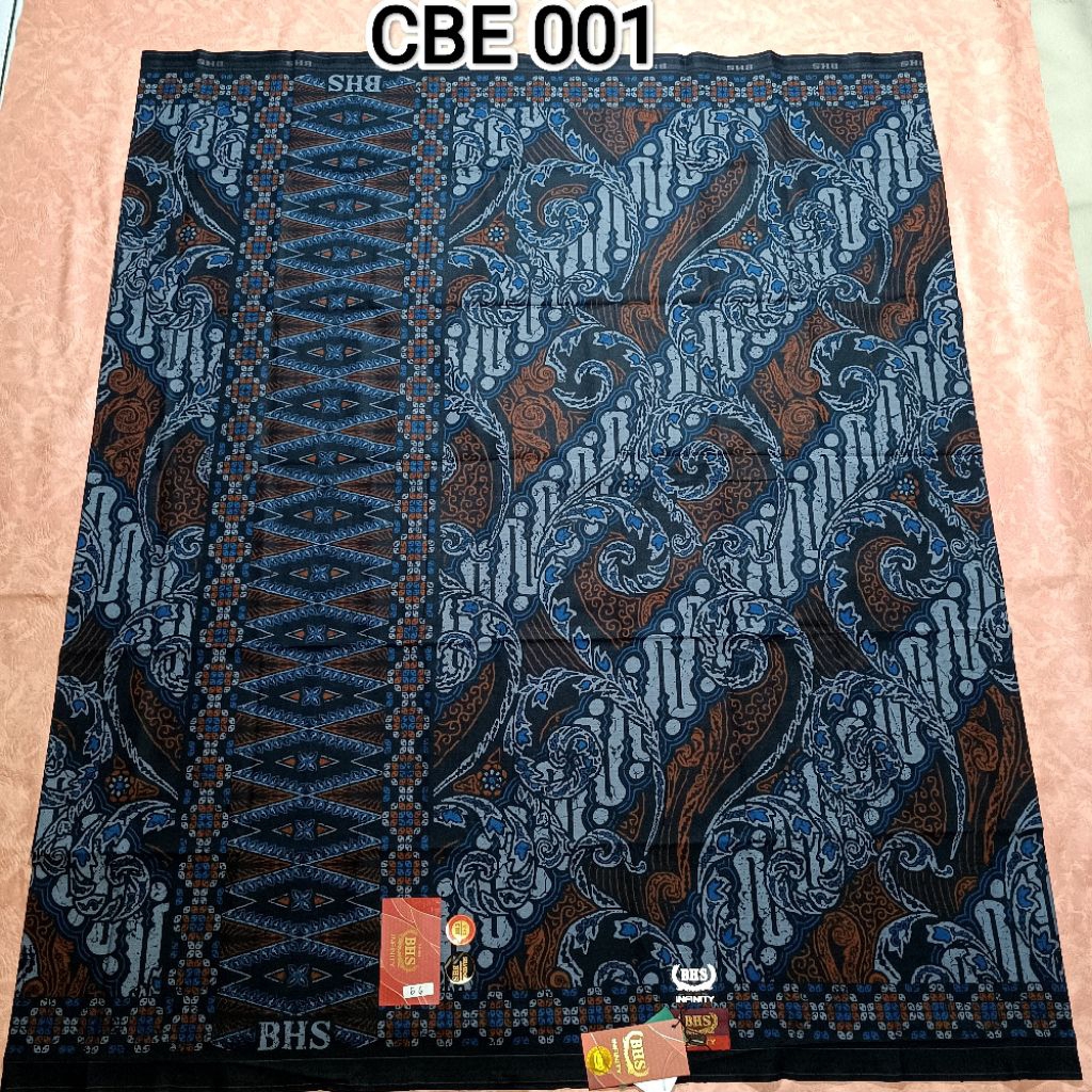 SARUNG BHS INFINITY MOTIF BATIK GOLD ORIGINAL - SARUNG BHS BATIK INFINITY ORIGINAL