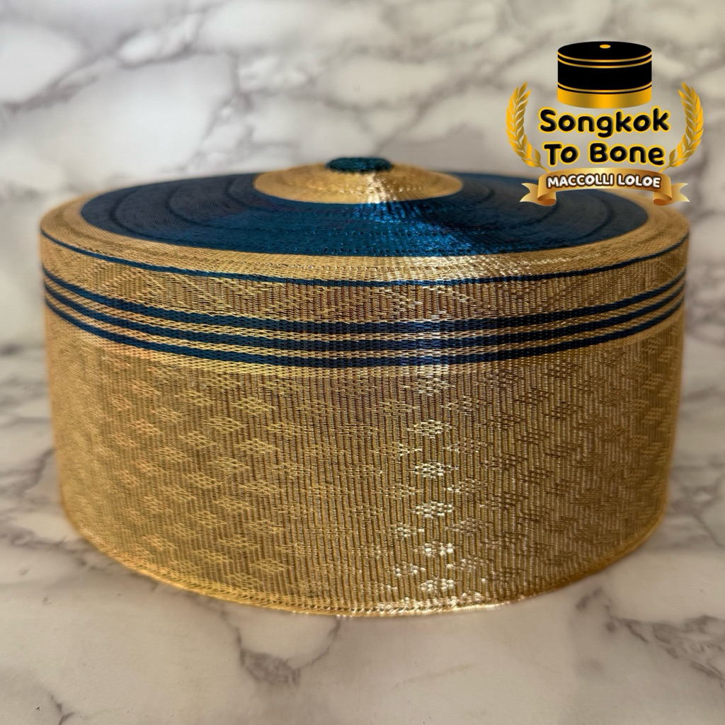 Songkok Recca Tembaga Super Premium - Songkok Bugis - Songkok To Bone