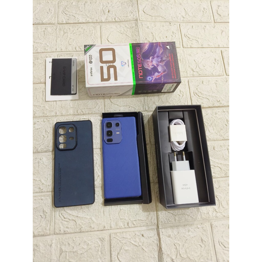 Infinix Note 50s Ram 8+8/256 Fullset Original (Seken Mulus)