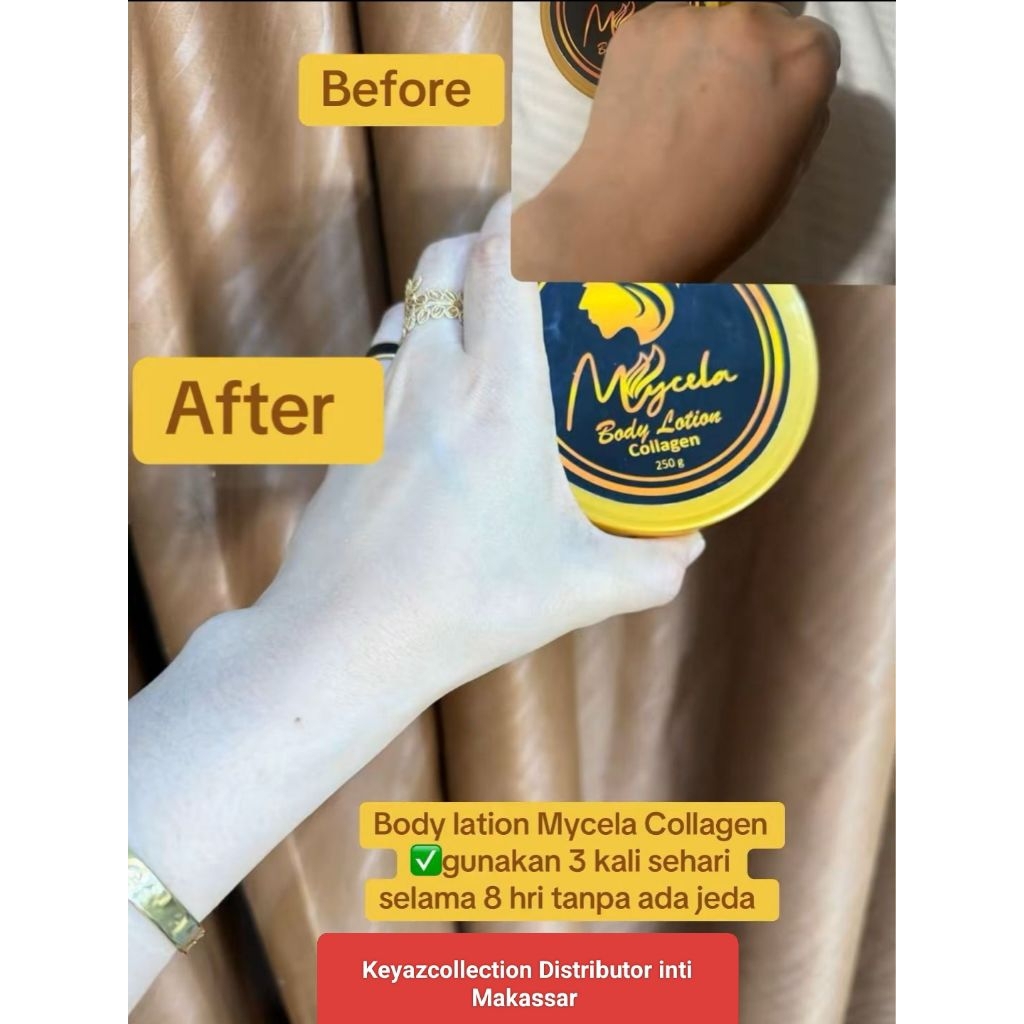 MYCELA HANDBODY COLLAGEN / HB MYCELA BPOM 250ML