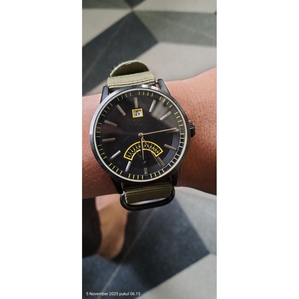 Original Jam Second ESPRIT GMT Military Strap