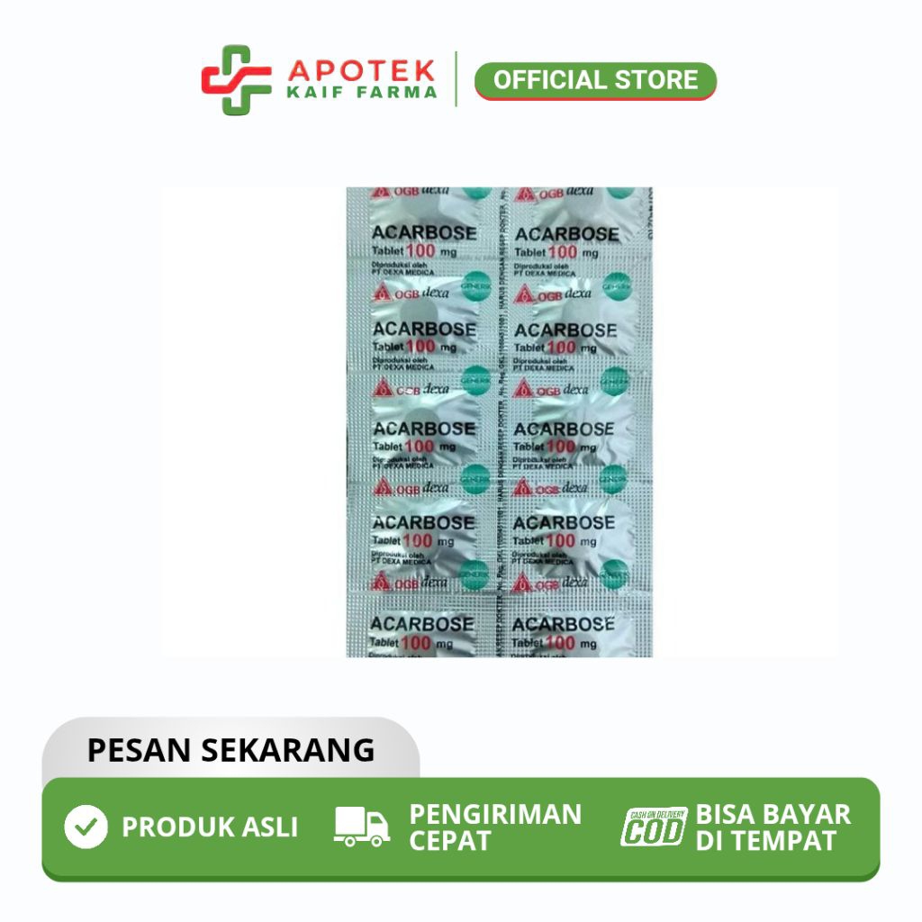 jual acarbose 100mg perstrip