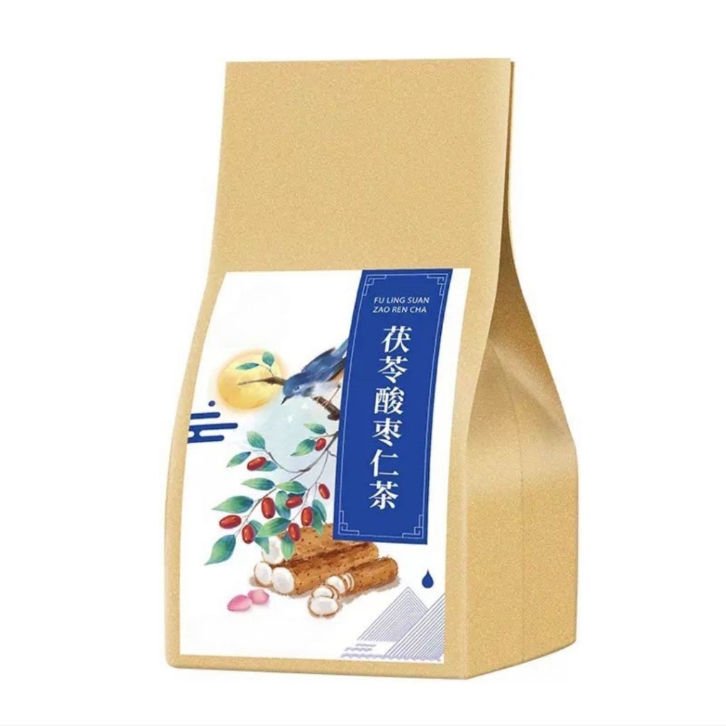 sleep tea teh insomnia Sleeping Tea Soothing Poria Teh untuk Insomnia dan Rileks Badan