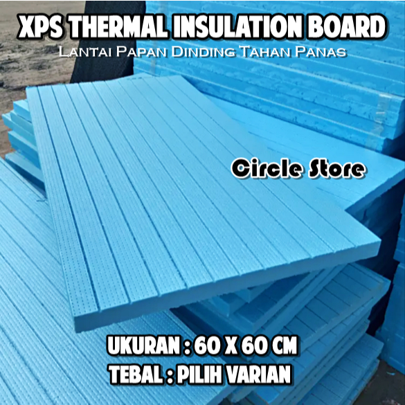 XPS Panel Foam Board Peredam Panas / Pelapis Dinding Peredam Suara / Pelapis Lantai Atap Tahan Panas