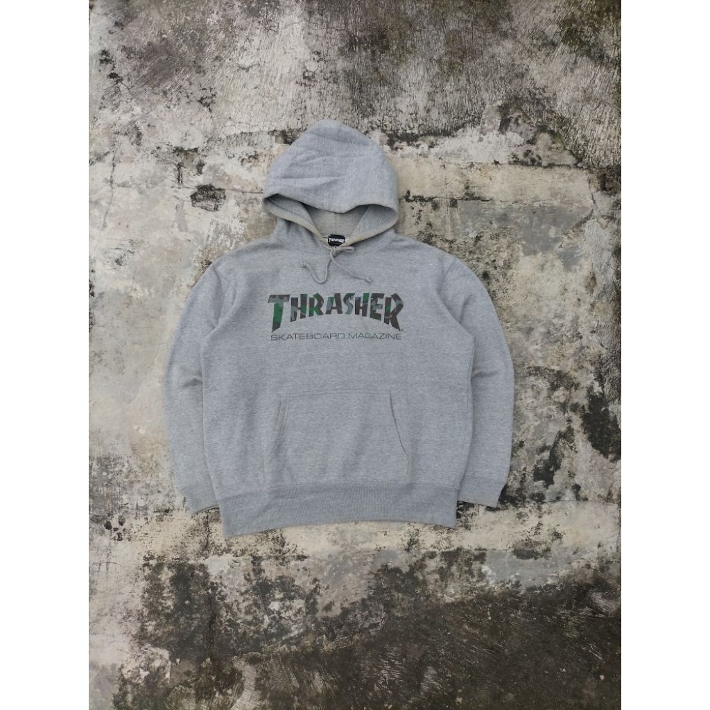 HOODIE THRASHER LOGO CAMO