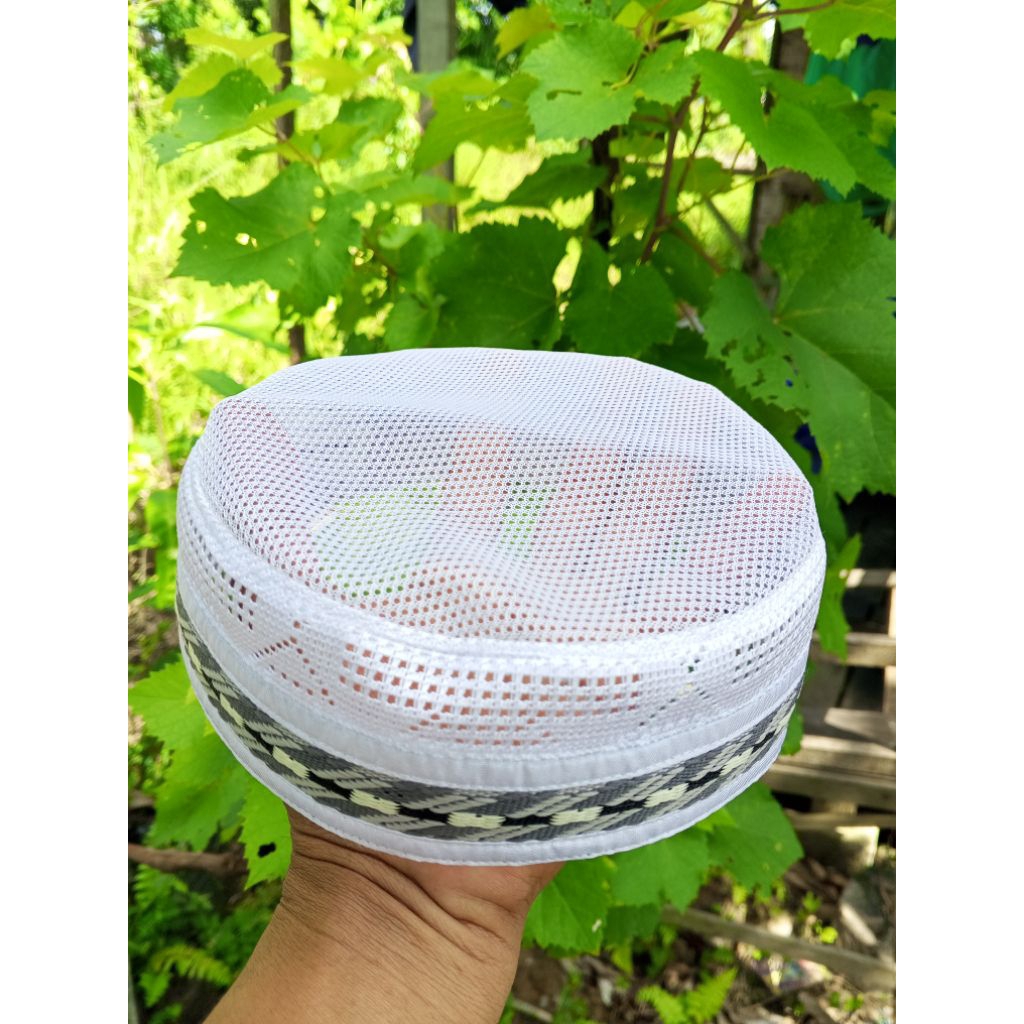 kopiah Madinah jaring kopiah haji kopiah jaring