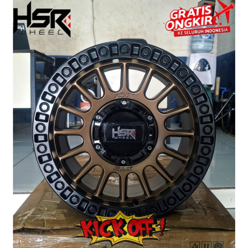 Paket Velg Offroad HSR XTS05 R14 Gratis Ongkir Velg Mobil Xenia Avanza Grnad Max Luxio