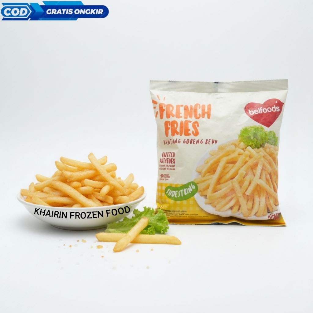 Belfoods French Fries Frozen Food Khairin