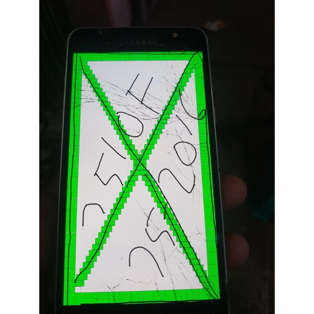 lcd touchscreen frame Samsung galaxy j510f/j5-2016 ORI minus