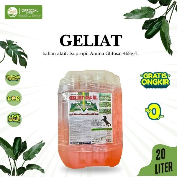 HERBISIDA SISTEMIK GELIAT 486SL 20 LITER 20LT