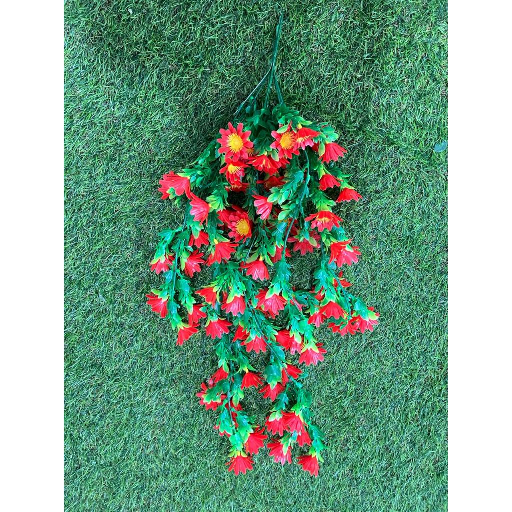 Bunga Juntai Seruni Artificial  Plastik Hiasan Dekorasi Bunga Juntai Berwarna