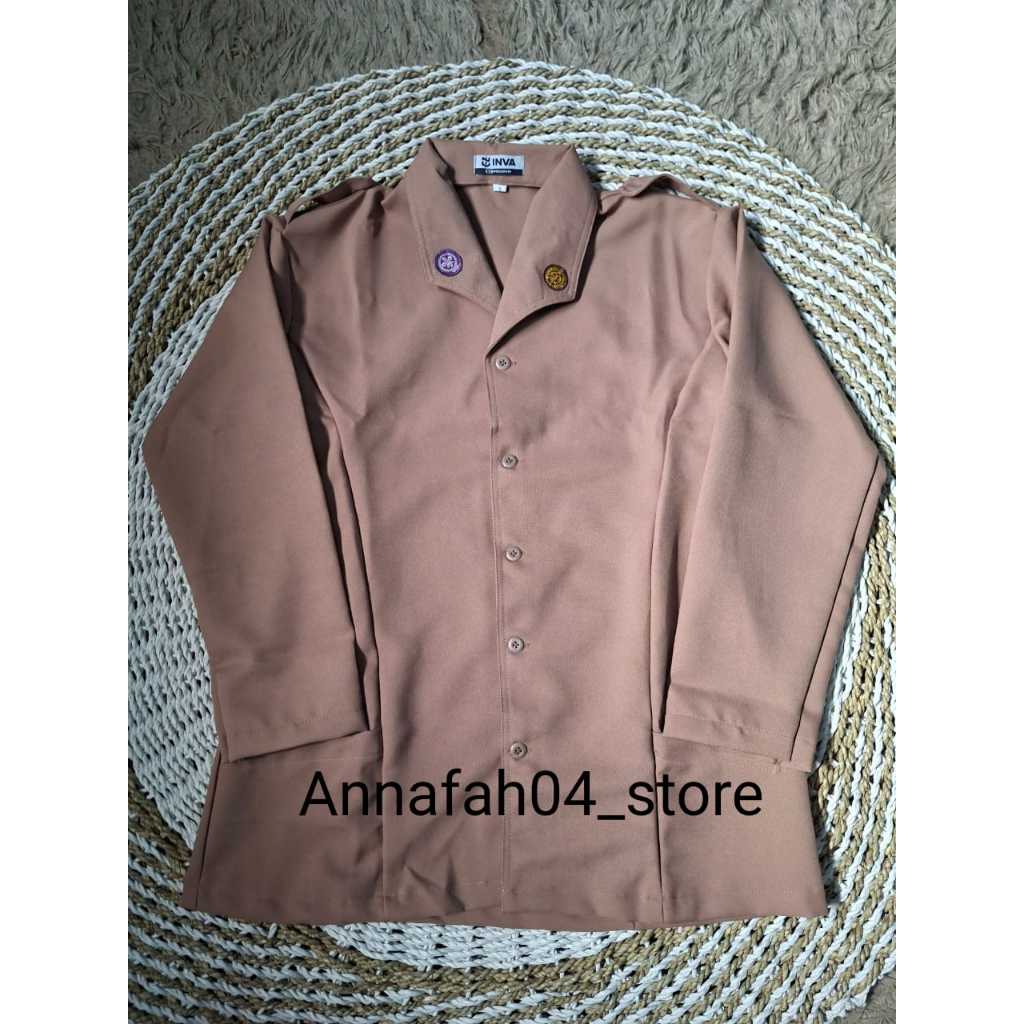 Baju pramuka PEMBINA // Baju guru pramuka
