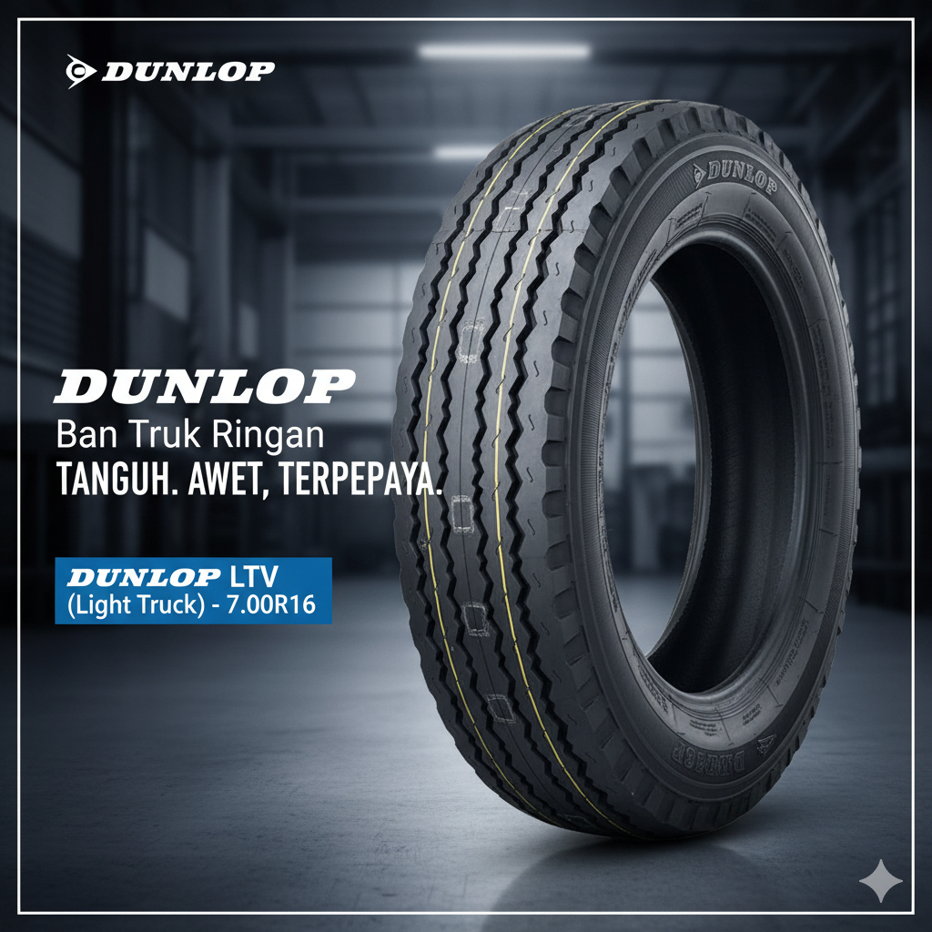 CEK - Ban Truk Dunlop DR2 750 R16 14PR Truk Double