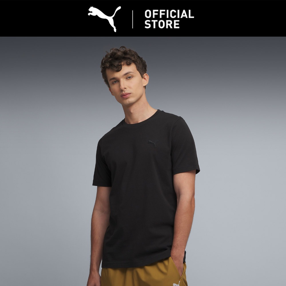 PUMA Kaus Logo PUMA Wardrobe Essentials Pria