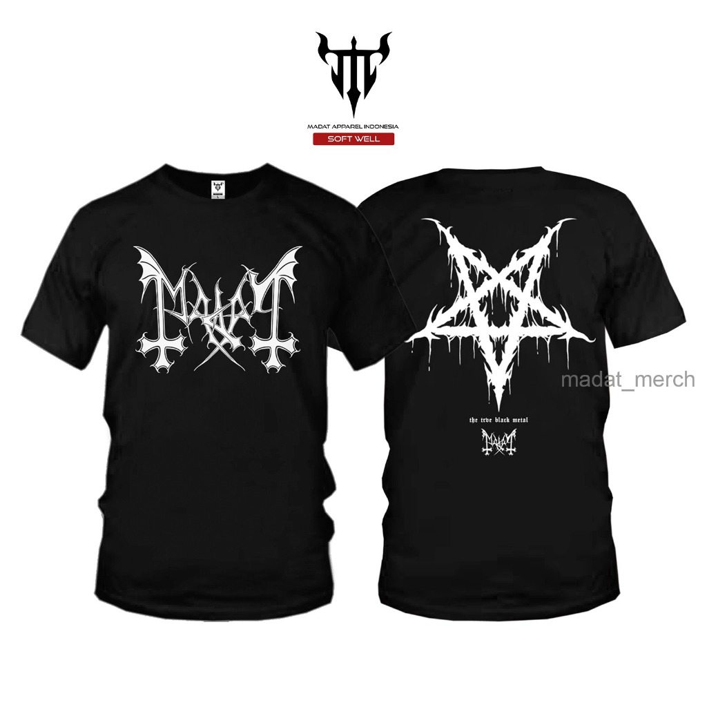 KAOS ORIGINAL MADAT - LOGO MAYHEM PENTAGRAM