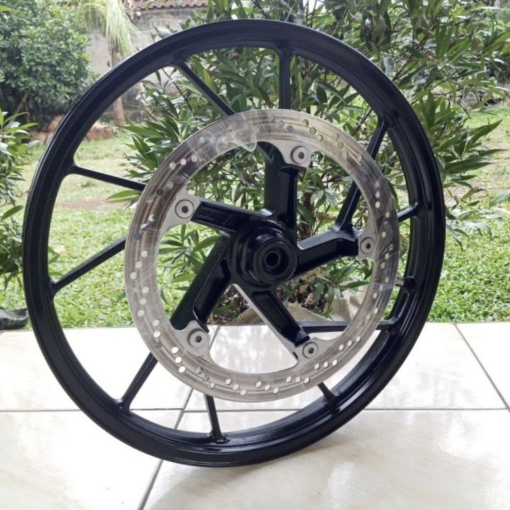 velg racing depan shogun 125 sp old pnp satria fu 150 original copotan