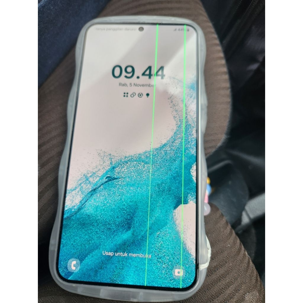 Layar lcd copotan samsung s22 plus 2 garis