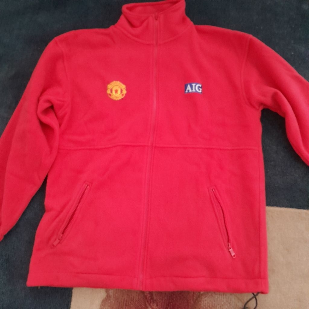 jaket MU second/jaket MU preloved/merchandise MU/jaket MU original/jacket MU