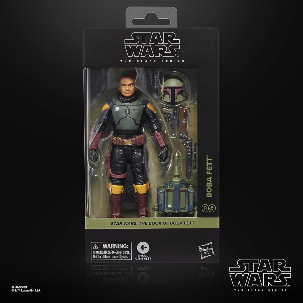 STAR WARS The Black Series Boba Fett, The Book of Boba Fett Premium Collectible 6 Inch Action Figure