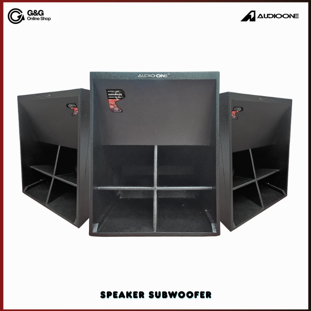 Subwoofer 18 Inch Pasif Turbo 118 AUDIO ONE Speaker Sound System Lapangan Original – G&G