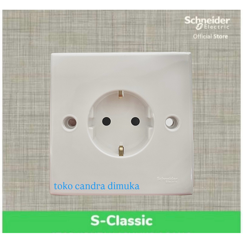 STOP KONTAK SCHNEIDER S-CLASSIC - STOP KONTAK CLIPSAL