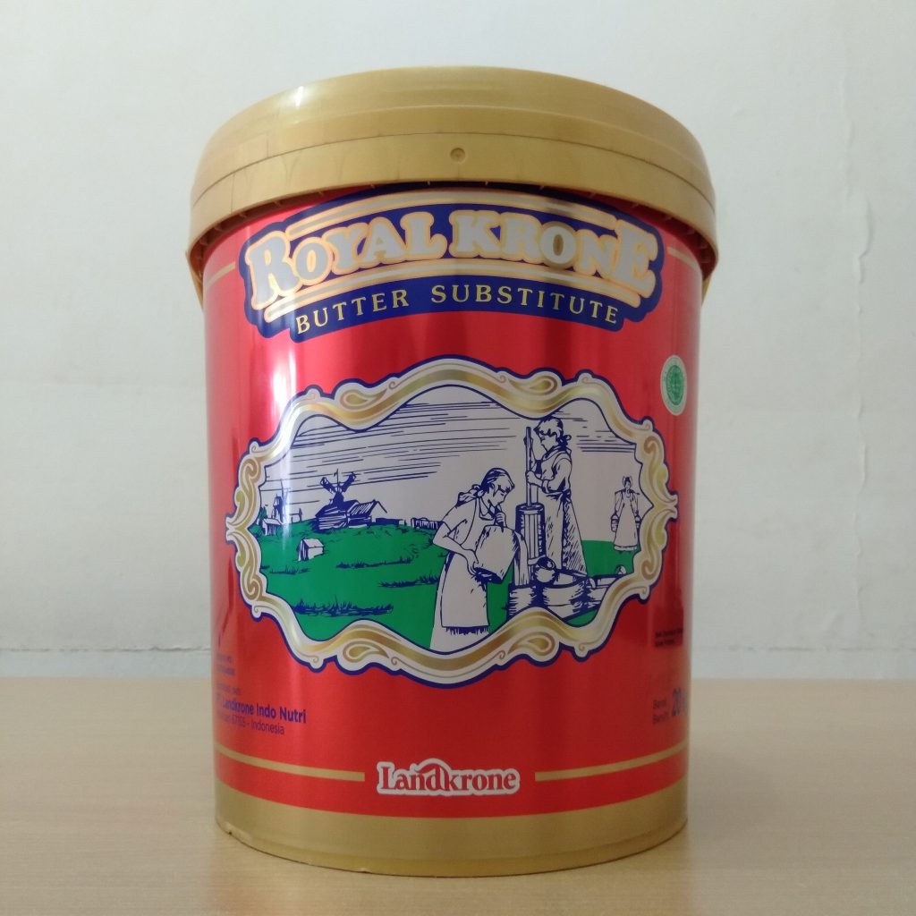 Mentega Royal Krone Butter Blend REPACK 1KG. BUTTER SUBSTITUTE ROYAL KRONE REPACK 1KG