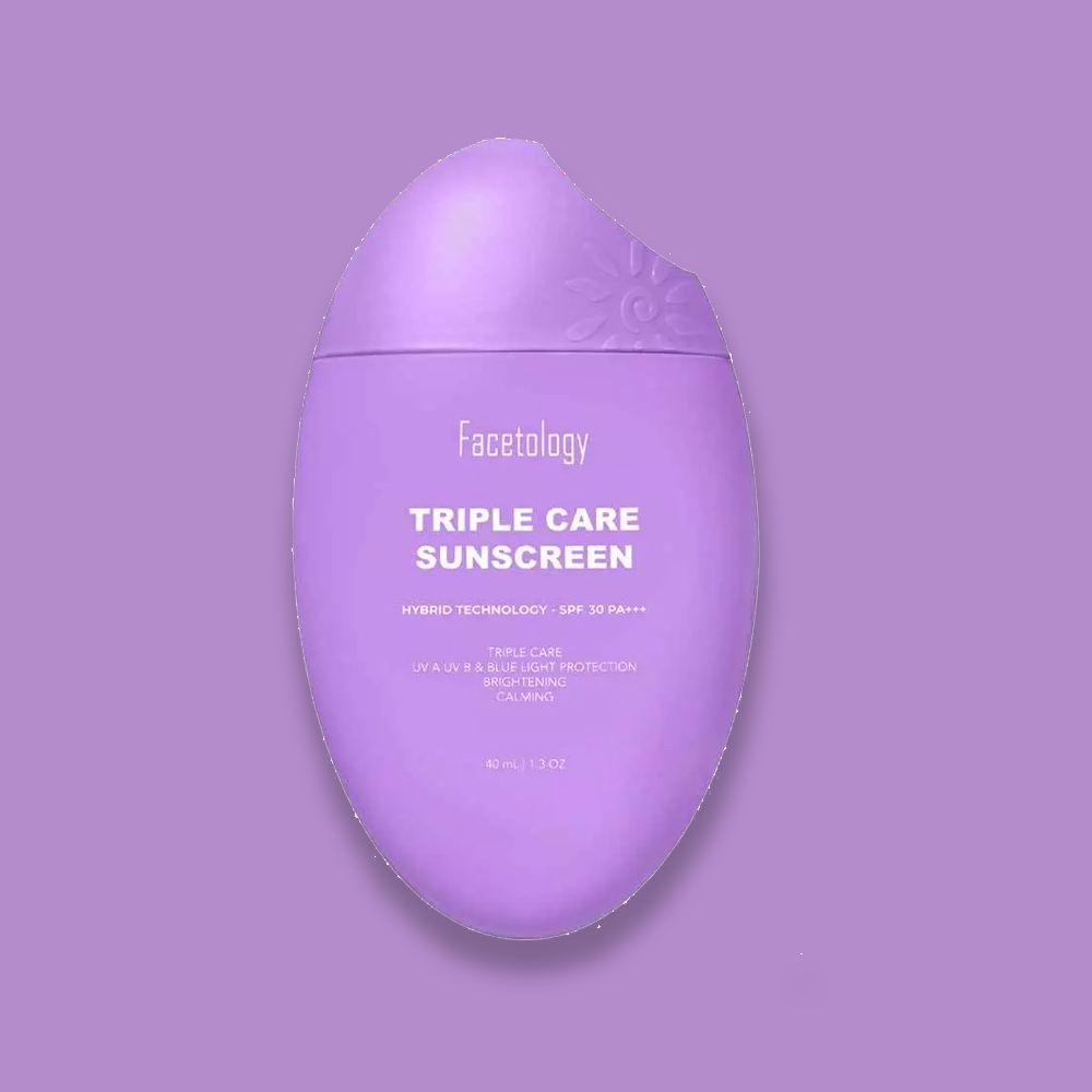 FACETOLOGY TRIPLE CARE SUNSCREEN SPF 30 HYBRID